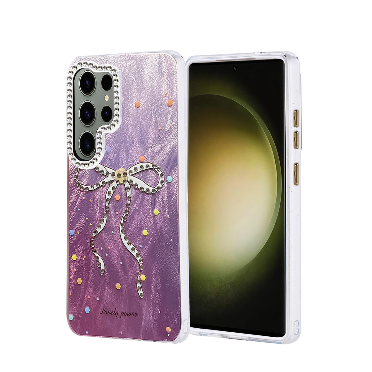 Newface Samsung Galaxy S25 Ultra Kılıf Blade Aynalı Desenli Kapak
