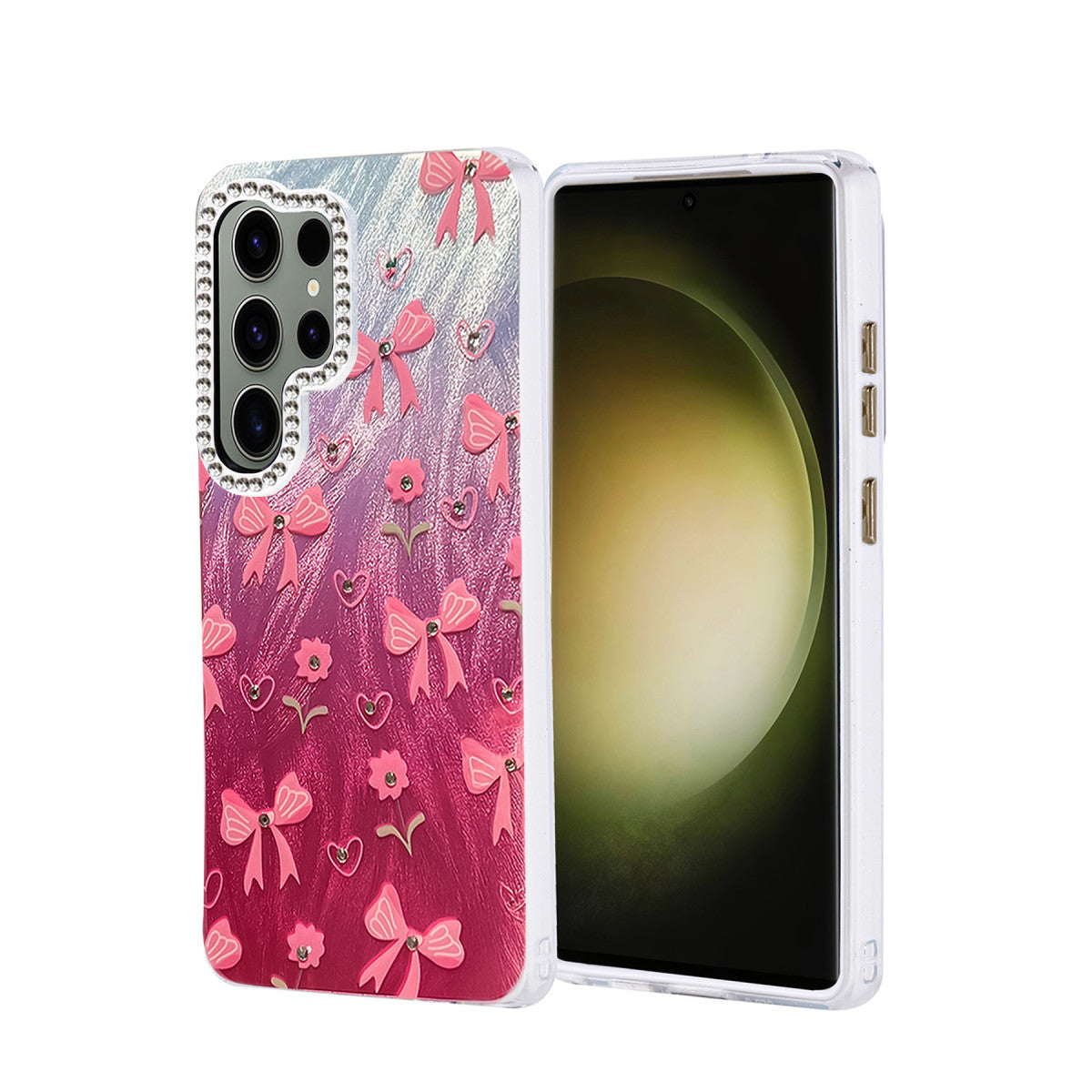 Newface Samsung Galaxy S25 Ultra Kılıf Blade Aynalı Desenli Kapak