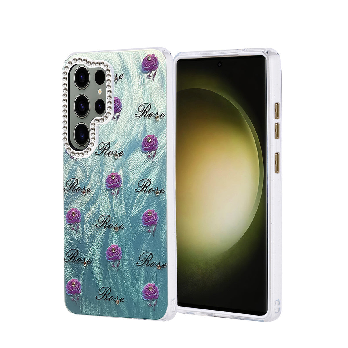 Newface Samsung Galaxy S25 Ultra Kılıf Blade Aynalı Desenli Kapak