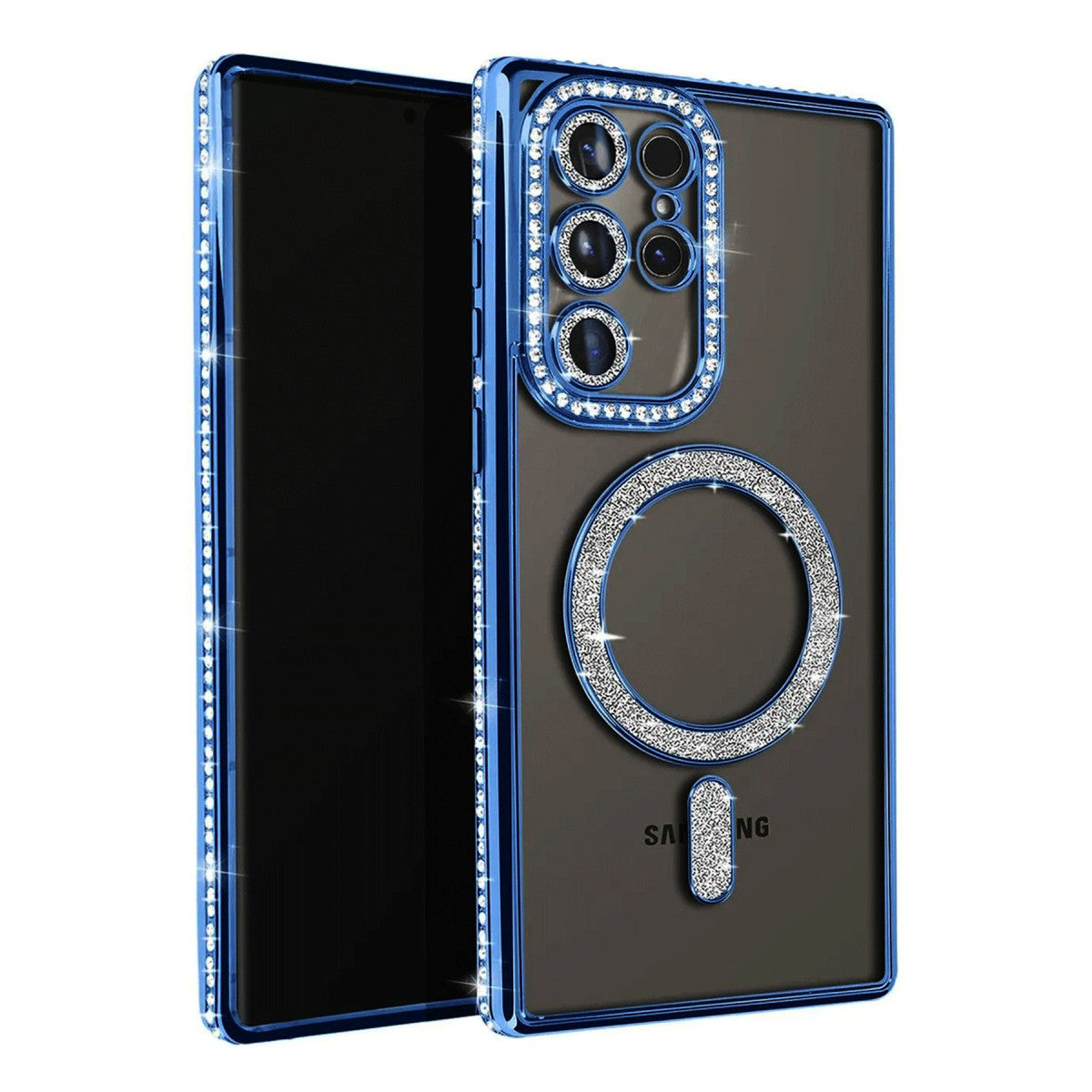Newface Samsung Galaxy S25 Ultra Kılıf Joke Simli Magneticsafe Kılıf