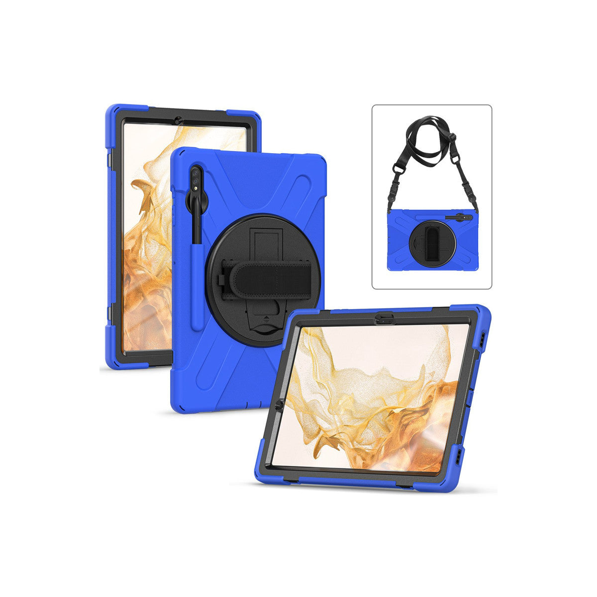 Newface Samsung Galaxy T737 Tab S7 FE 12.4 Kılıf Amazing Tablet Kapak