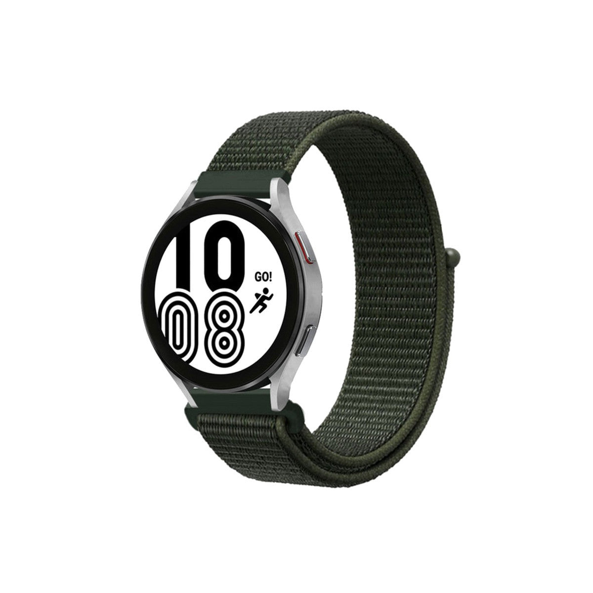 Newface Samsung Galaxy Watch 4 Hasırlı Cırtcırtlı Kordon