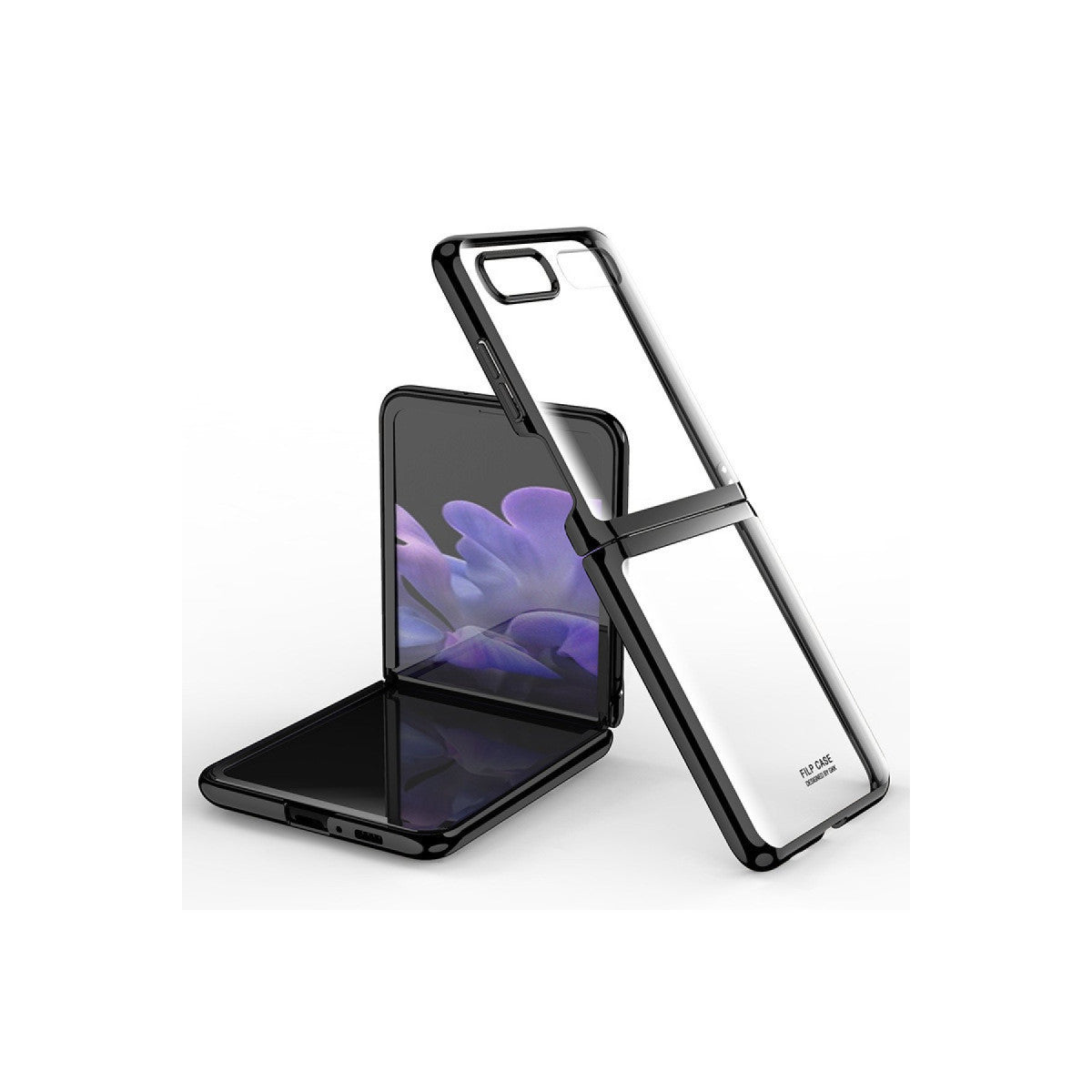 Newface Samsung Galaxy Z Flip 3 Kılıf Fold Element Kapak