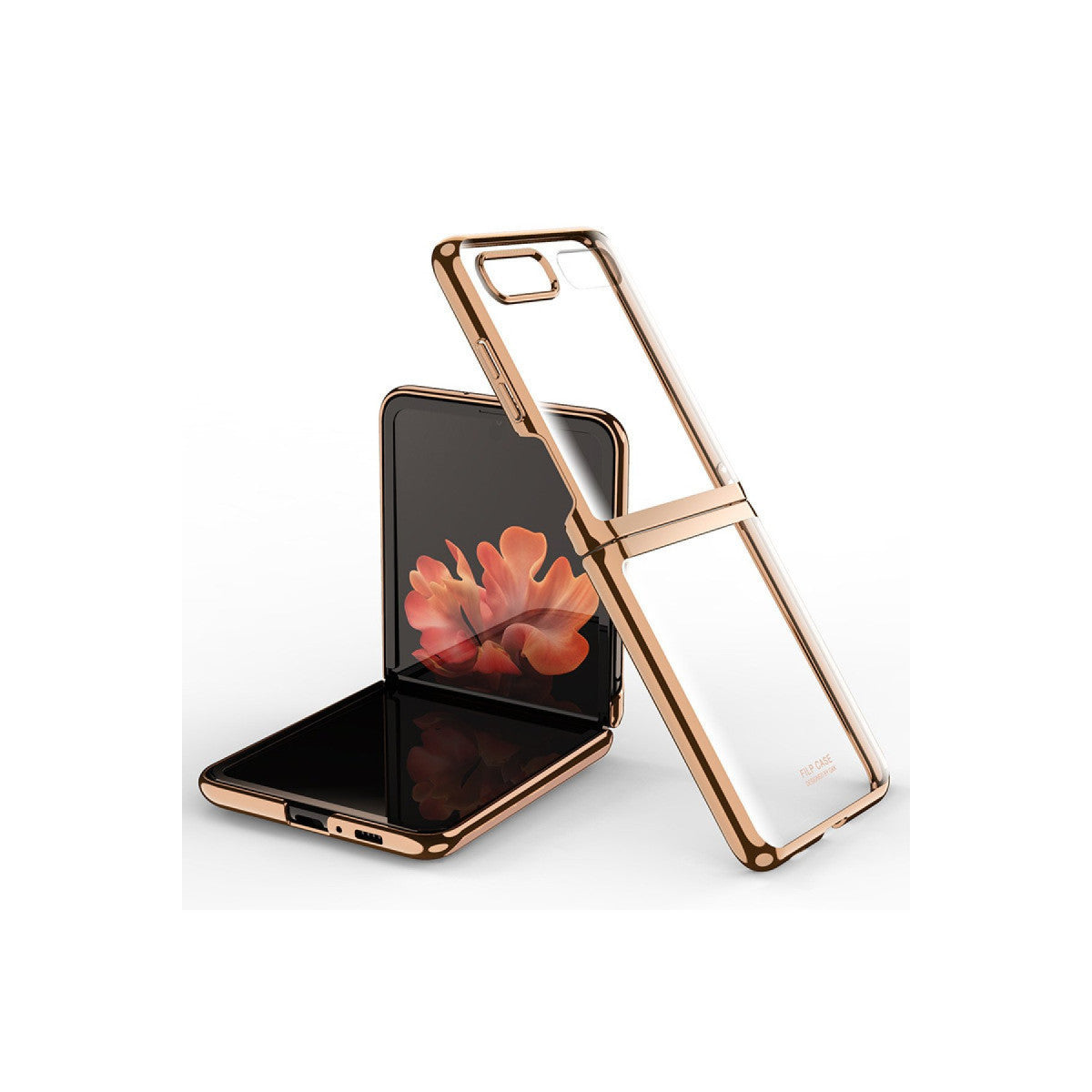 Newface Samsung Galaxy Z Flip 4 Kılıf Fold Element Kapak