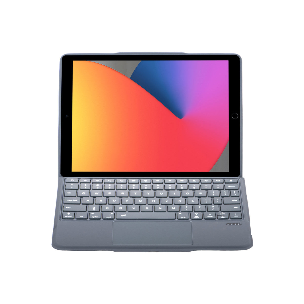 Newface T5506D iPad 10.2 (9.Nesil) Kılıf Palermo Ledli Klavyeli Standlı Tablet Kılıfı