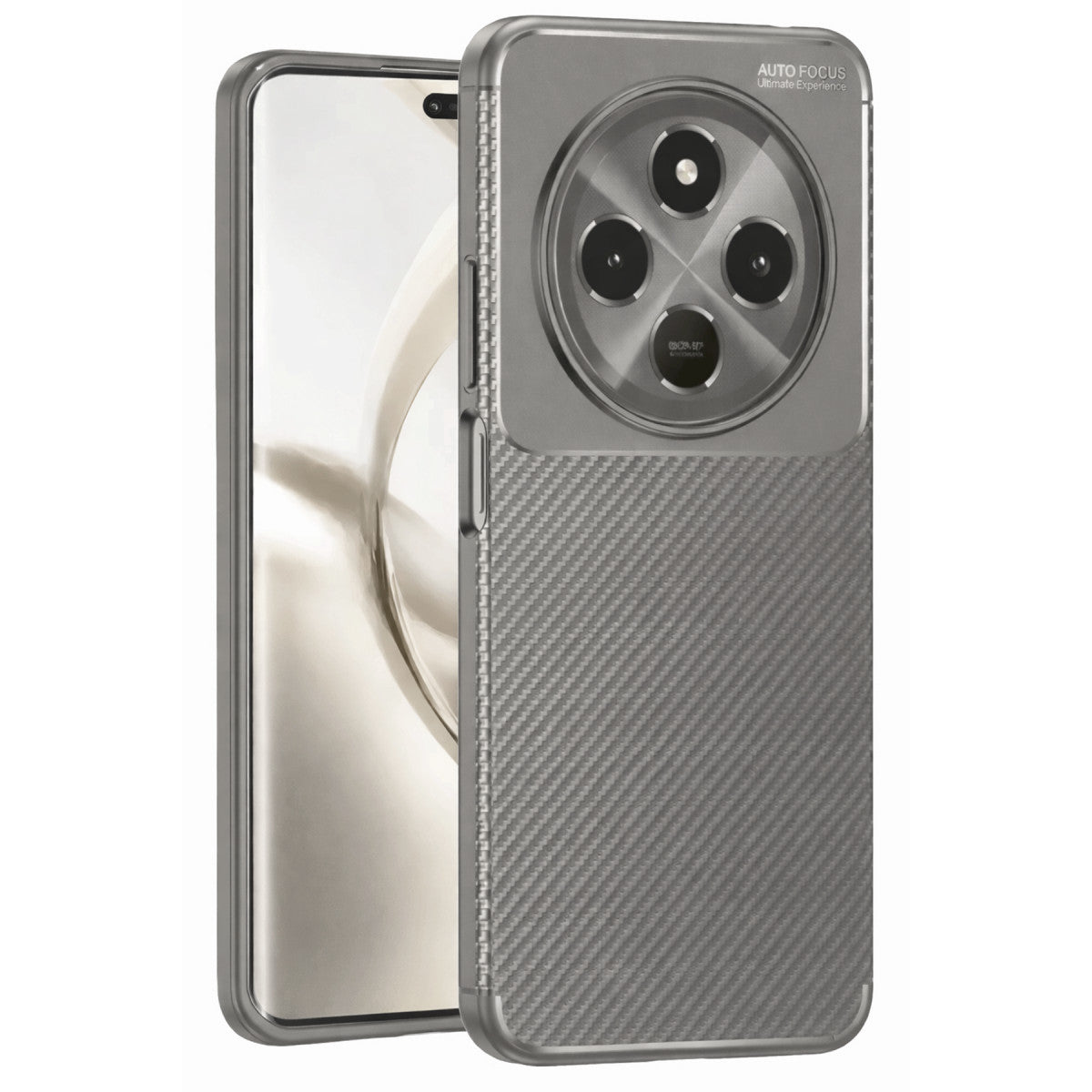 Newface Tecno Spark 30C Kılıf Auto Focus Karbon Kapak
