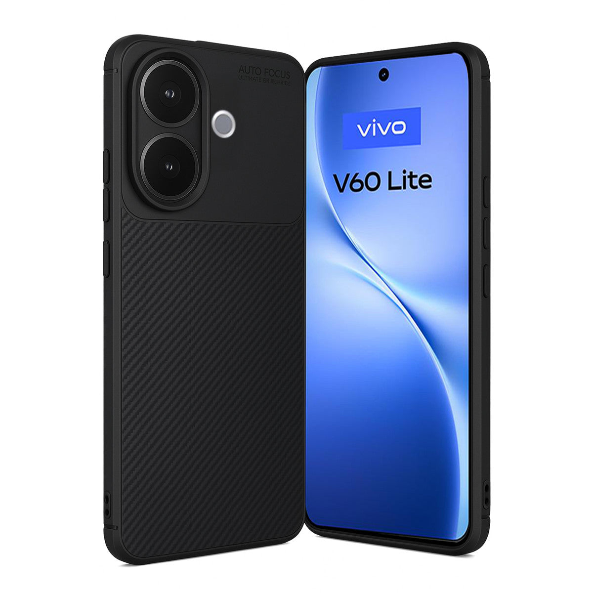 Newface Vivo V60 Lite Auto Focus Karbon Kapak