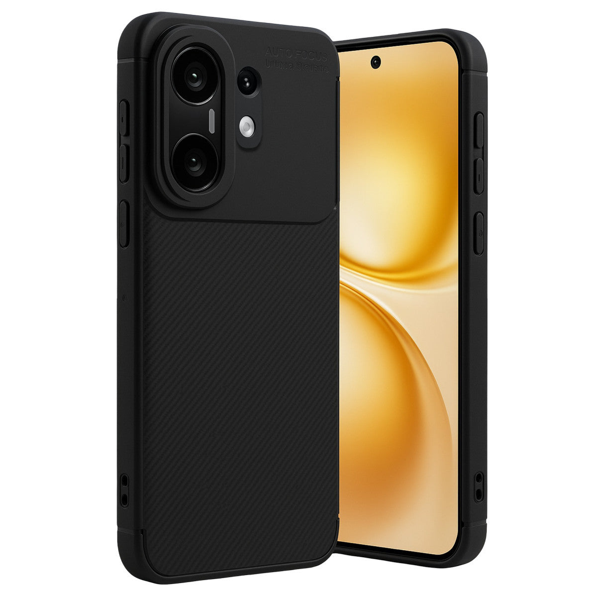 Newface Vivo X200 FE Auto Focus Karbon Kapak