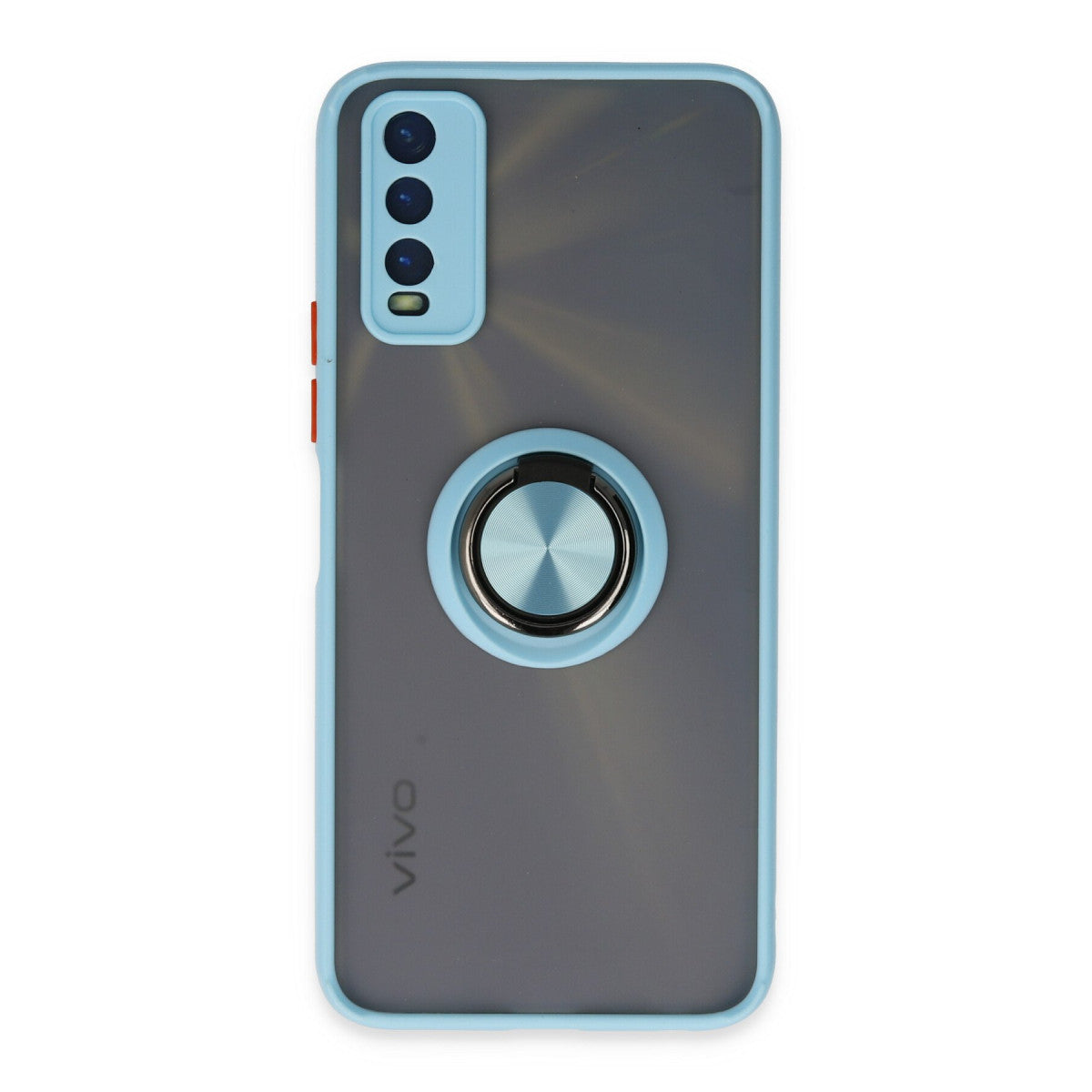 Newface Vivo Y11S Kılıf Montreal Yüzüklü Silikon Kapak