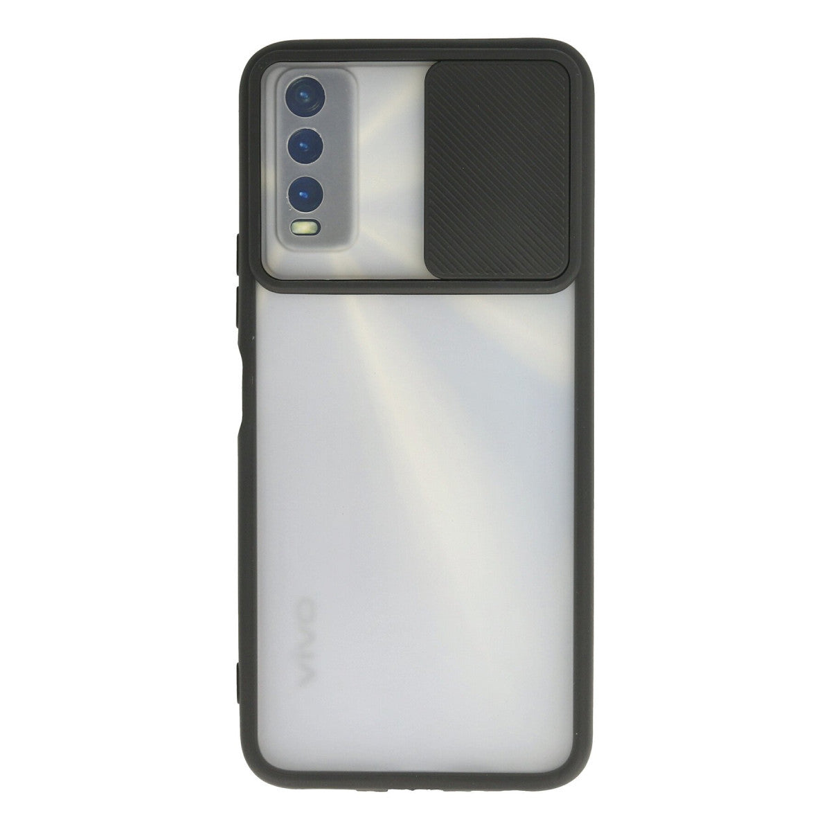 Newface Vivo Y11S Kılıf Palm Buzlu Kamera Sürgülü Silikon