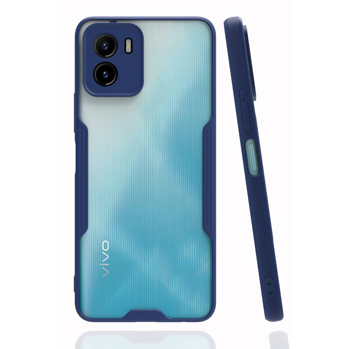 Newface Vivo Y15S Kılıf Platin Silikon