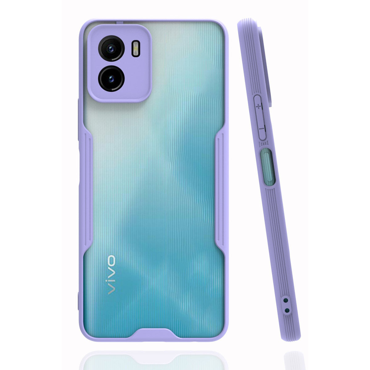 Newface Vivo Y15S Kılıf Platin Silikon