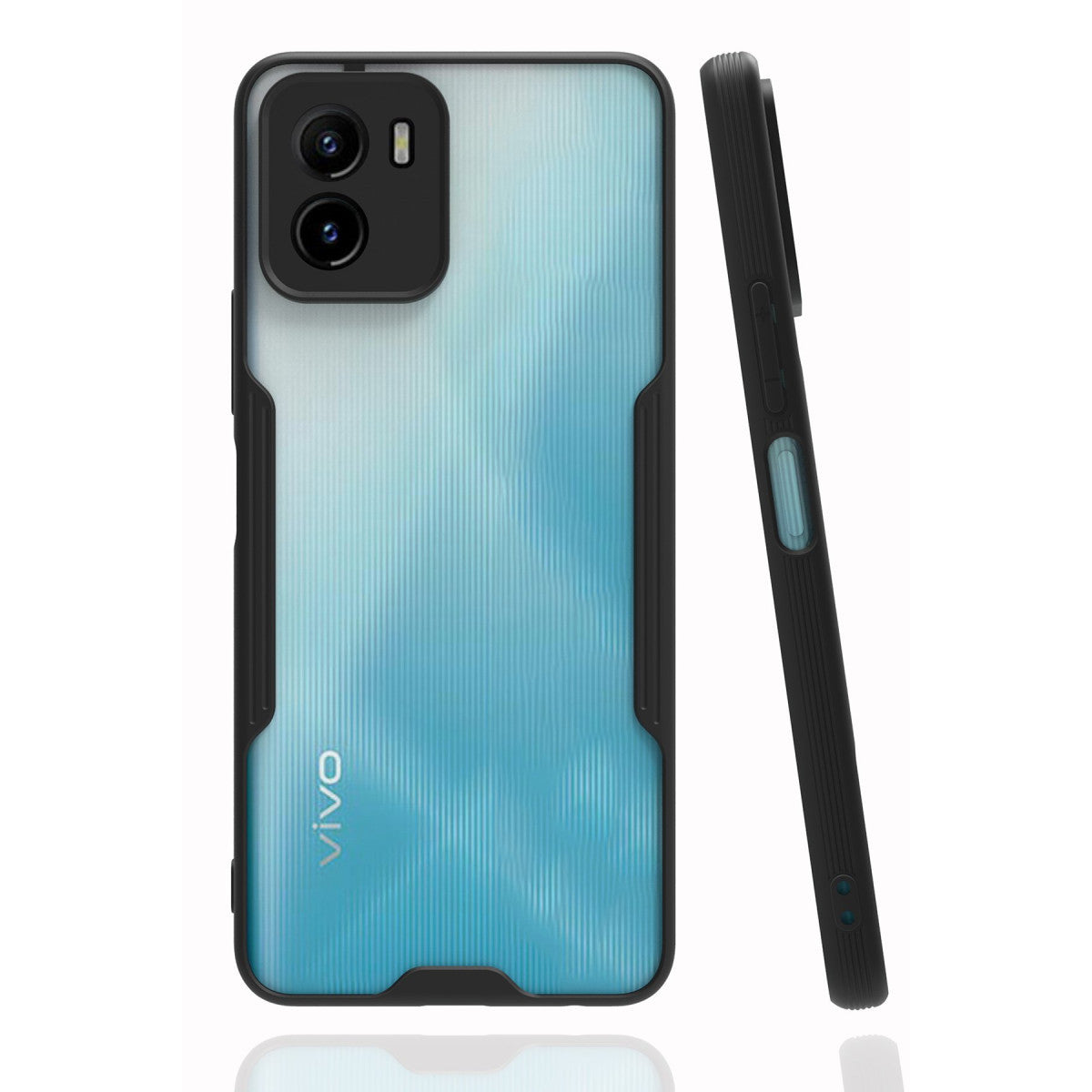 Newface Vivo Y15S Kılıf Platin Silikon
