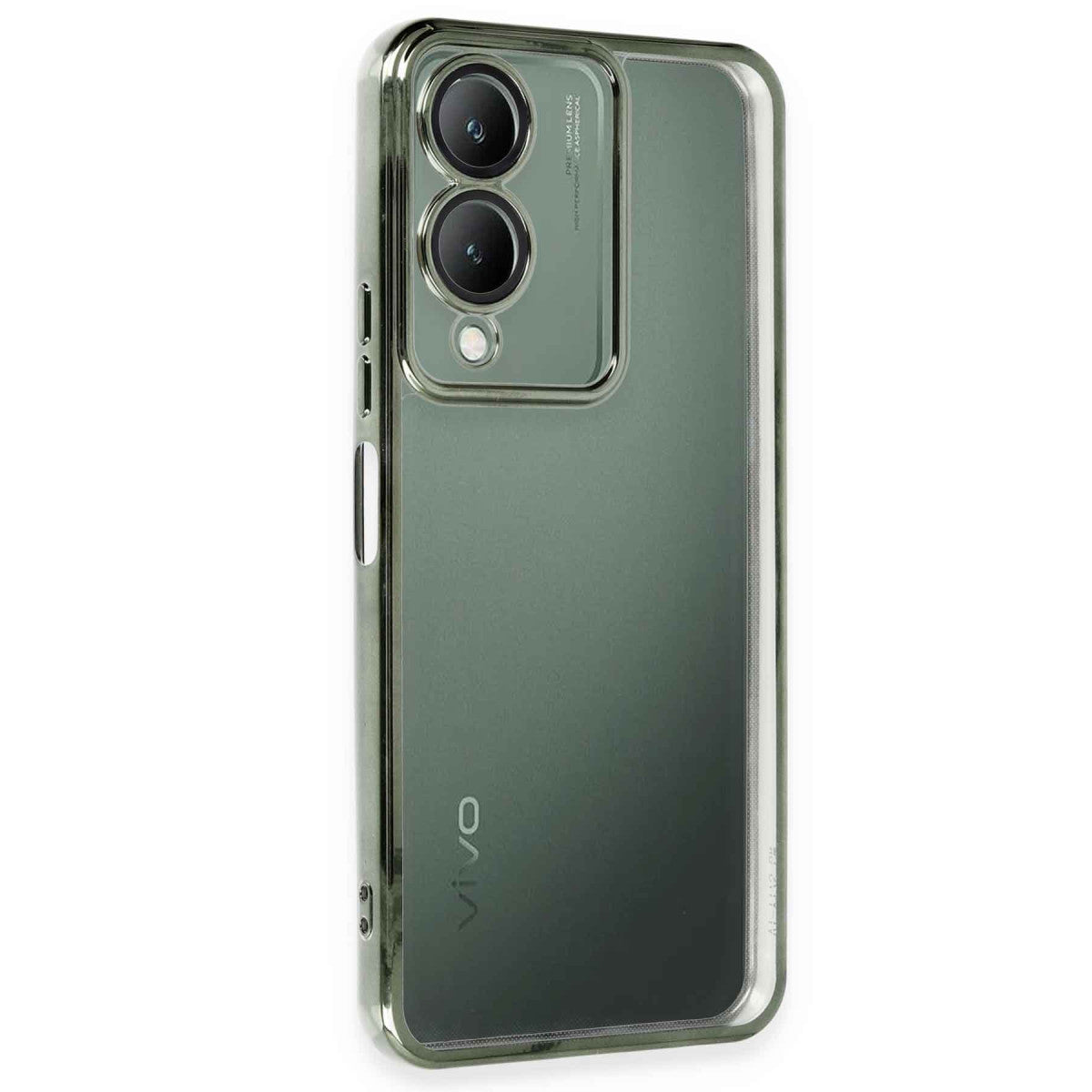 Newface Vivo Y17S Kılıf Razer Lensli Silikon