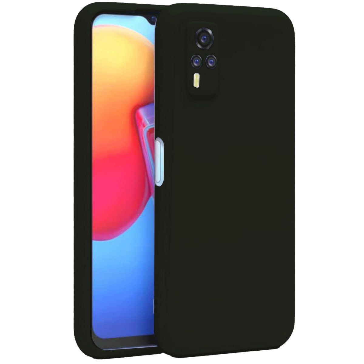 Newface Vivo Y53S Kılıf Nano içi Kadife Silikon