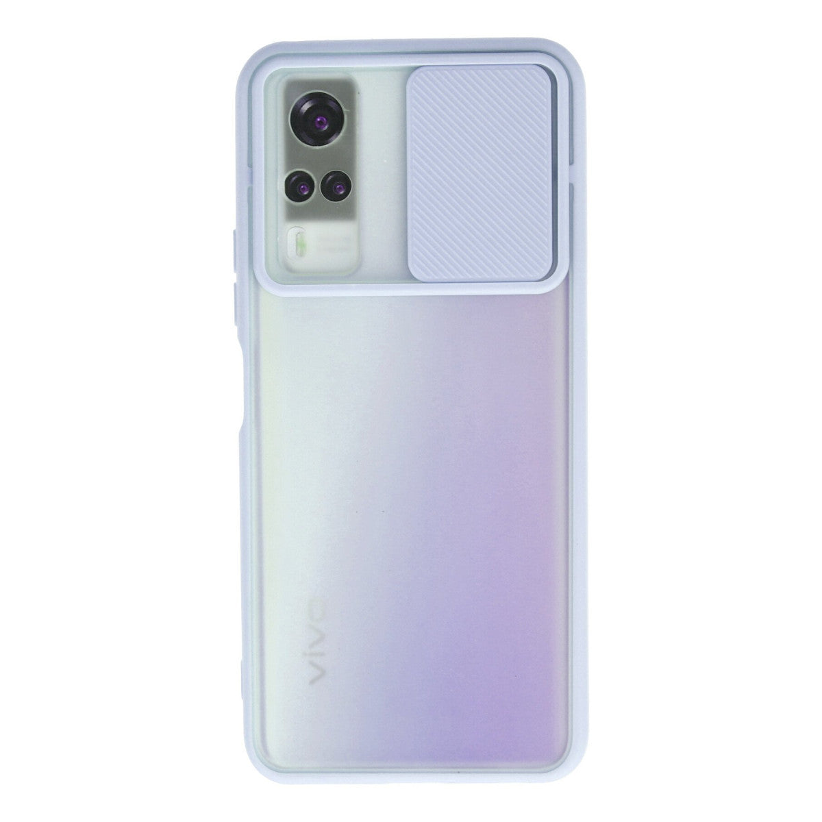 Newface Vivo Y53S Kılıf Palm Buzlu Kamera Sürgülü Silikon