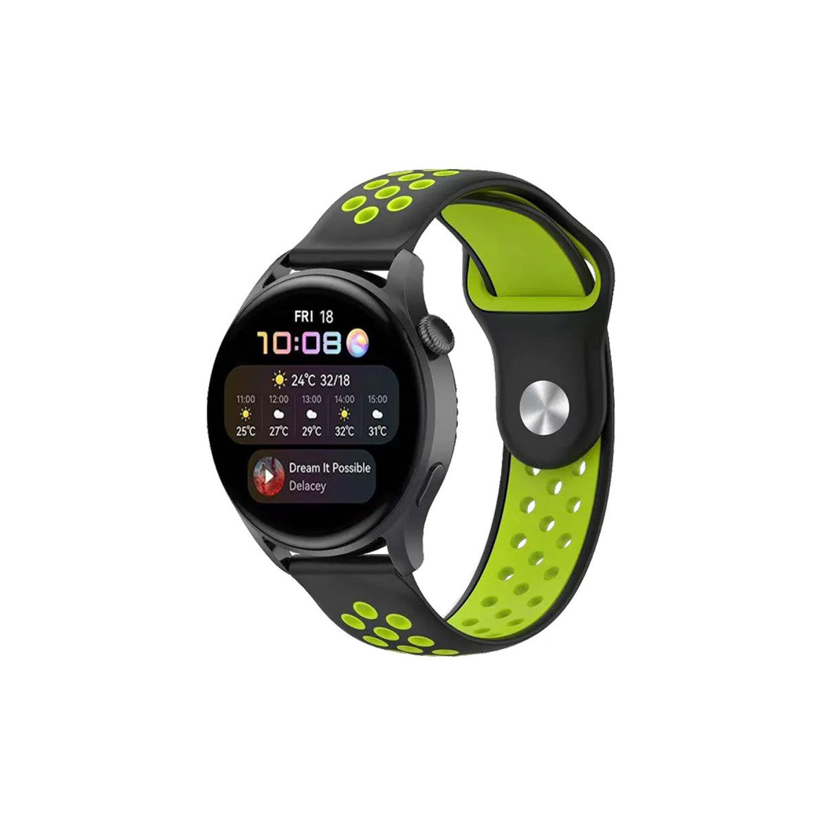 Newface Watch 20mm Spor Delikli Kordon