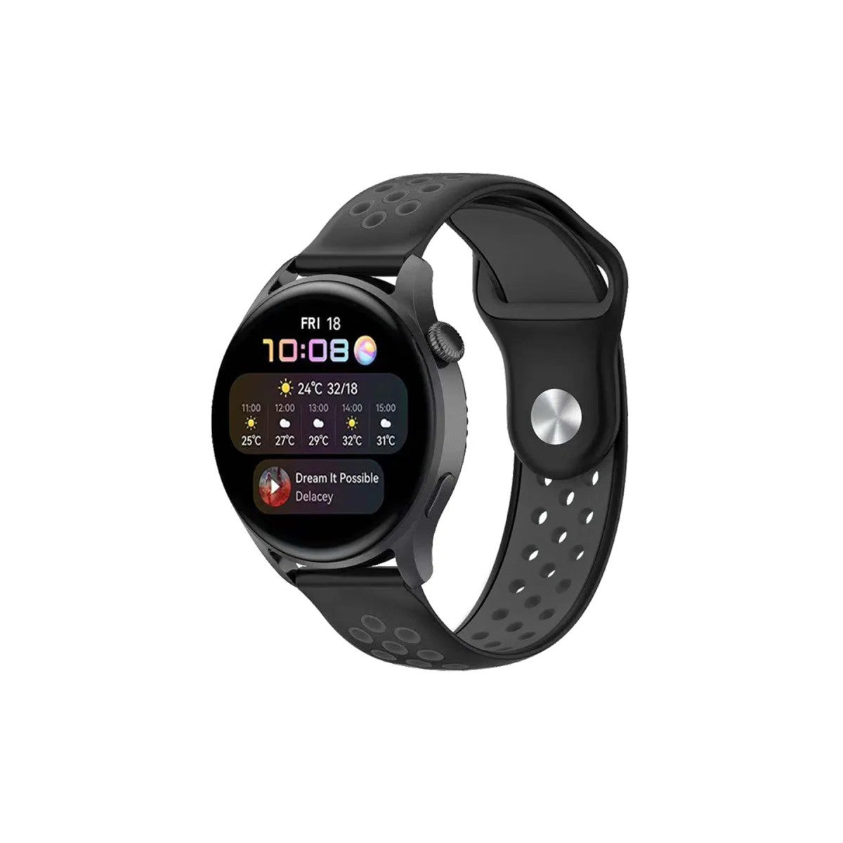 Newface Watch 22mm Spor Delikli Kordon