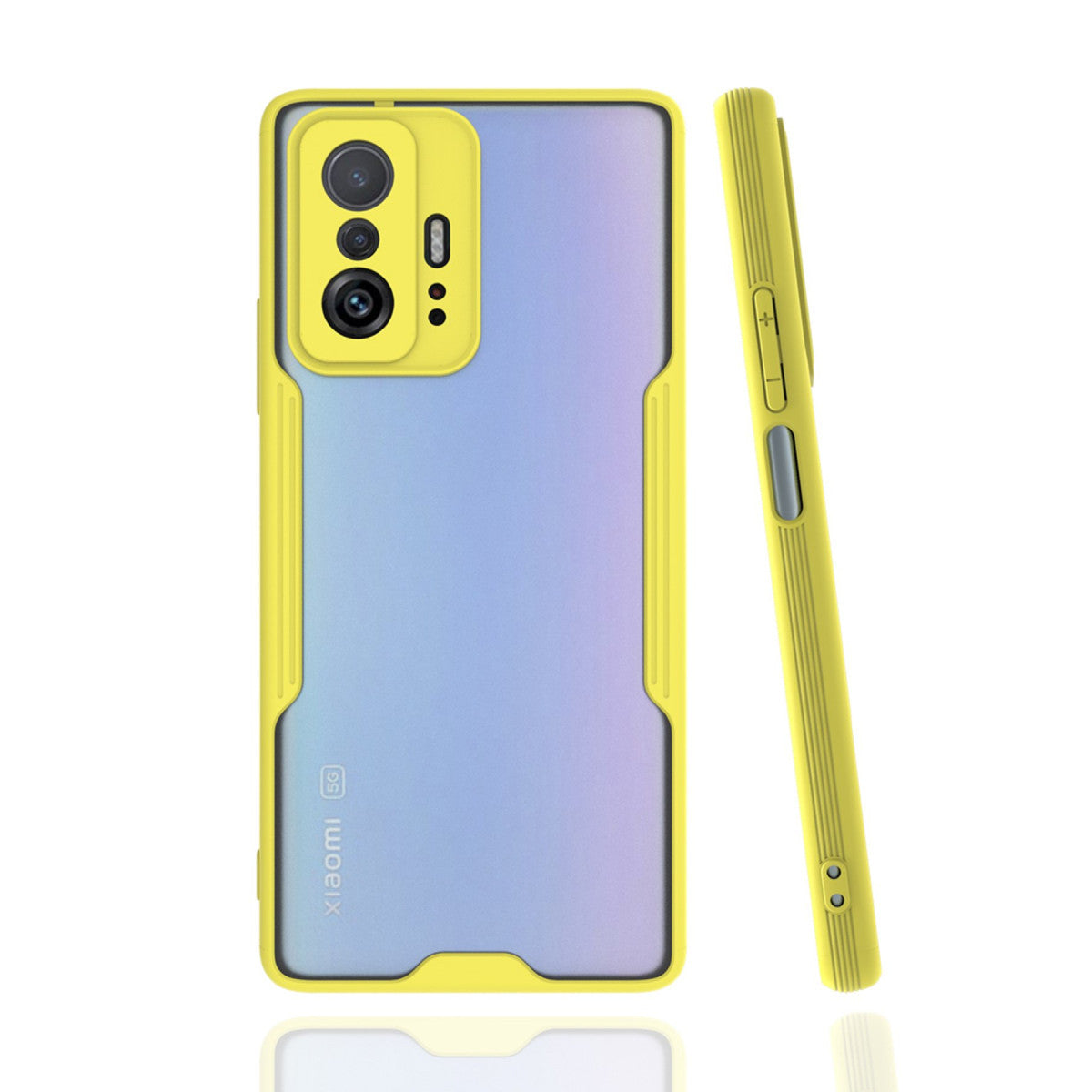 Newface Xiaomi Mi 11T Pro Kılıf Platin Silikon
