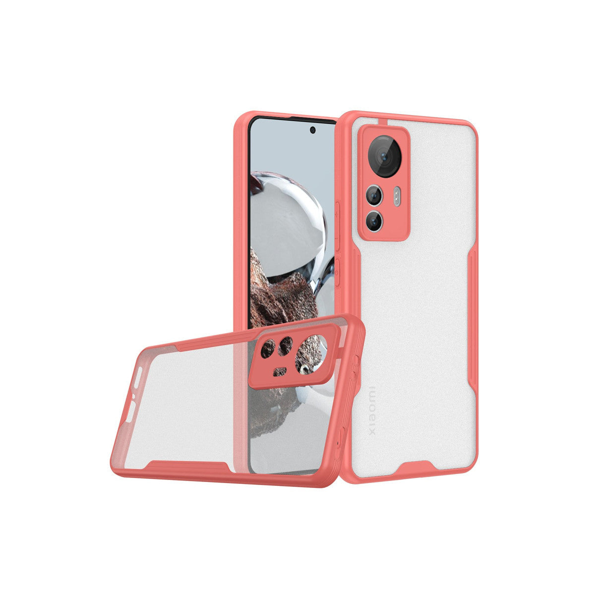 Newface Xiaomi Mi 12T Kılıf Platin Silikon