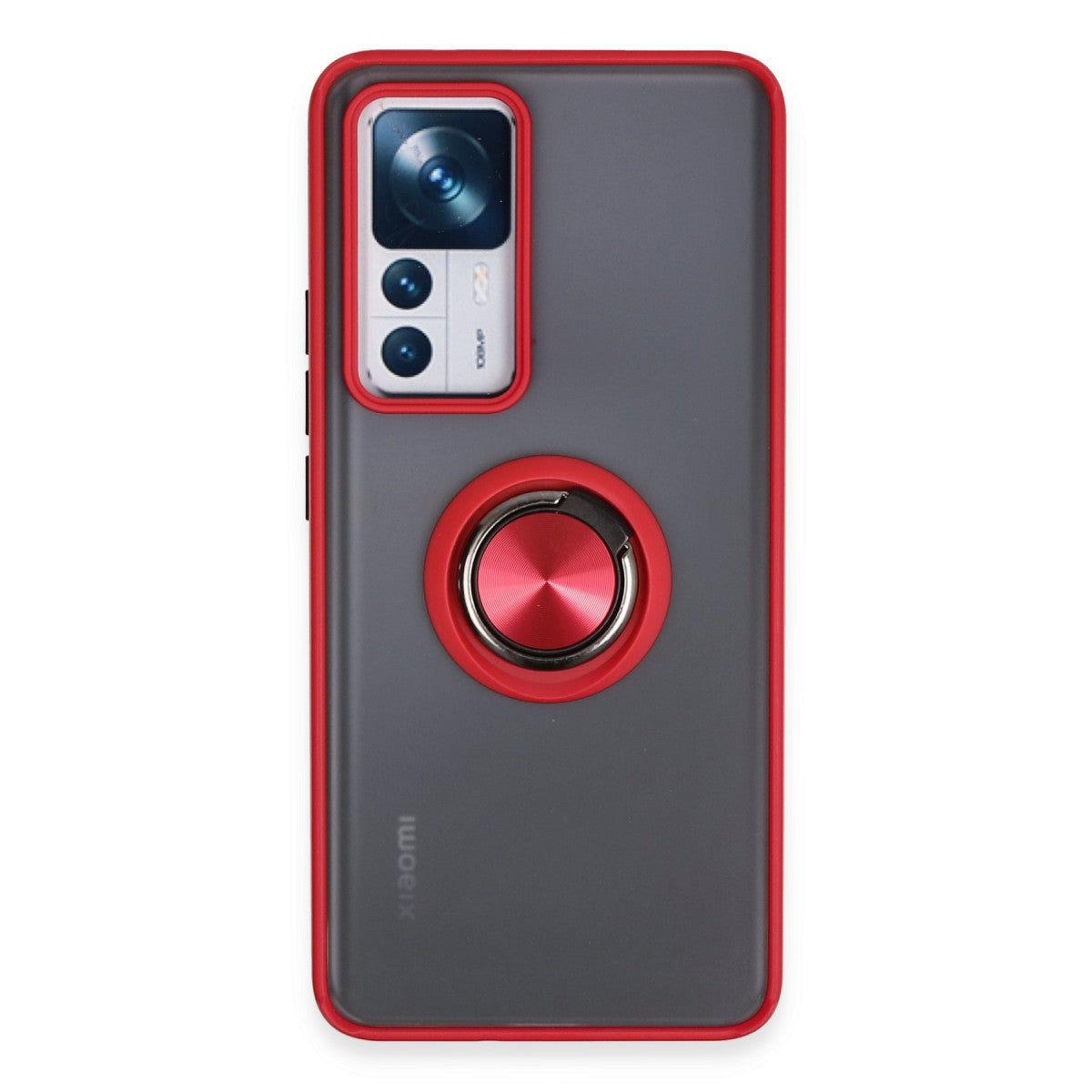 Newface Xiaomi Mi 12T Pro Kılıf Montreal Yüzüklü Silikon Kapak