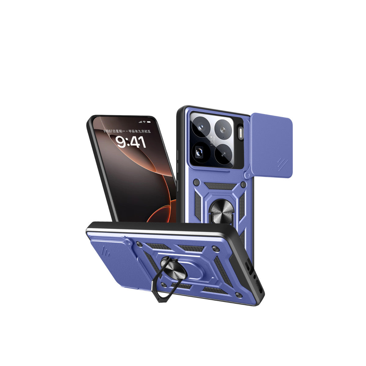 Newface Xiaomi Mi 15 Pro Kılıf Pars Lens Yüzüklü Silikon