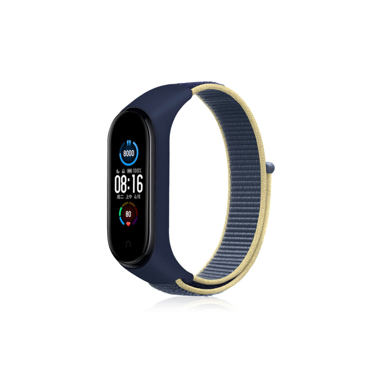 Newface Xiaomi Mi Band 4 Hasırlı Cırtcırtlı Kordon