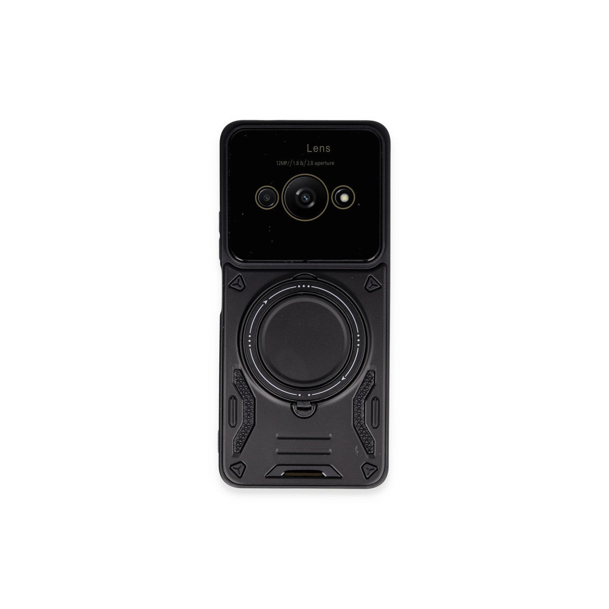 Newface Xiaomi Poco C61 Kılıf Joy Lens Standlı Kapak