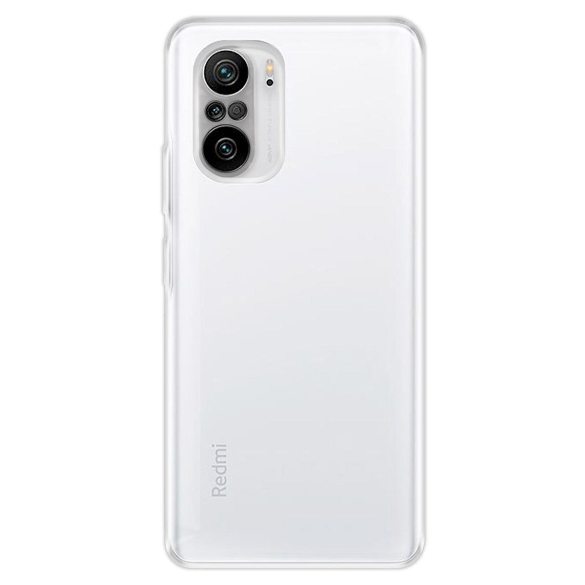 Newface Xiaomi Poco F3 Kılıf Deluxe 2mm Şeffaf Silikon