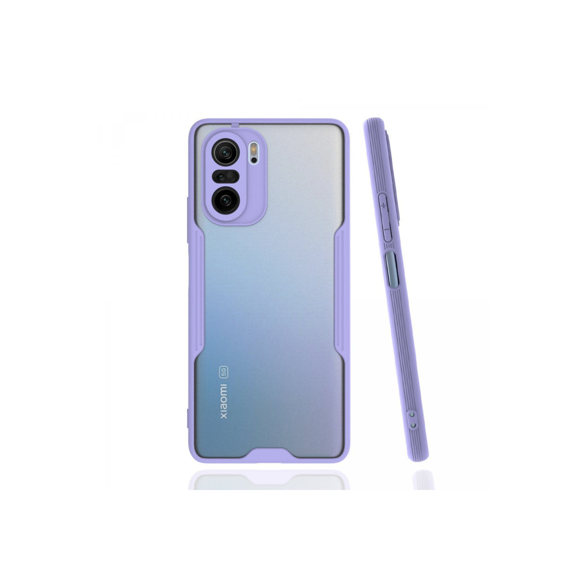 Newface Xiaomi Poco F3 Kılıf Platin Silikon