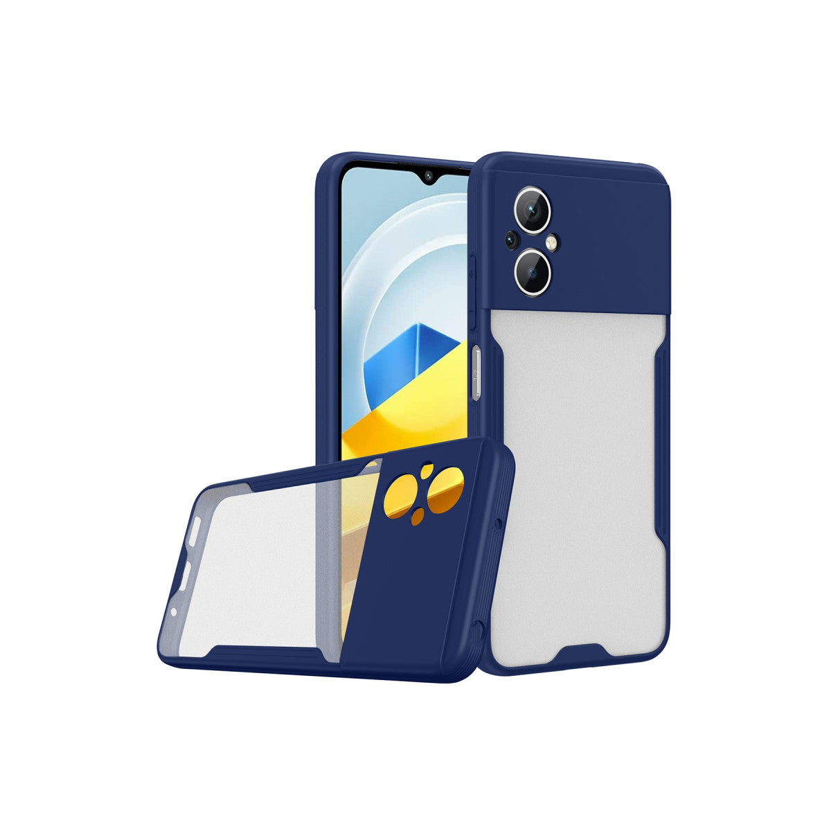 Newface Xiaomi Poco M5 Kılıf Platin Silikon