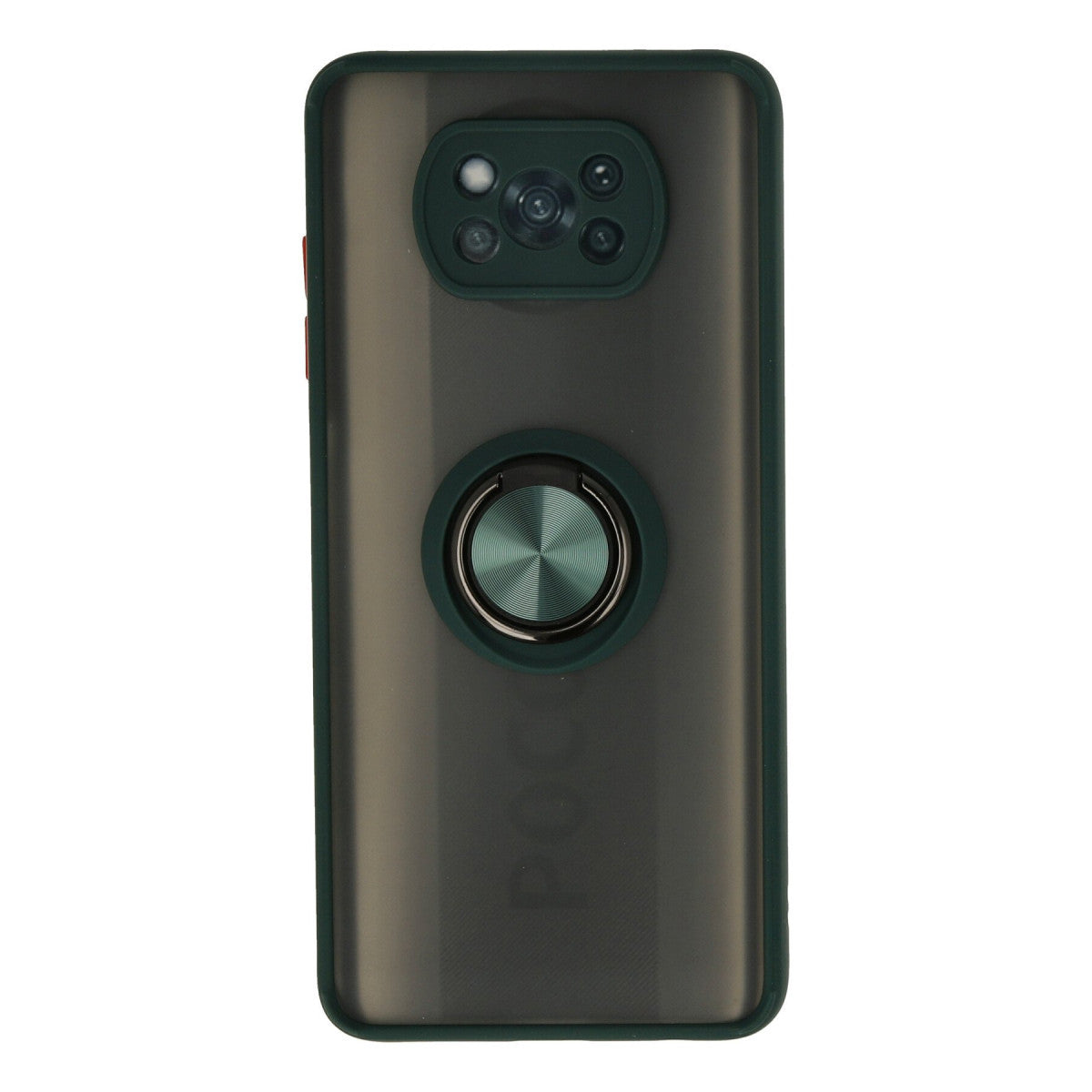 Newface Xiaomi Pocophone X3 Kılıf Montreal Yüzüklü Silikon Kapak