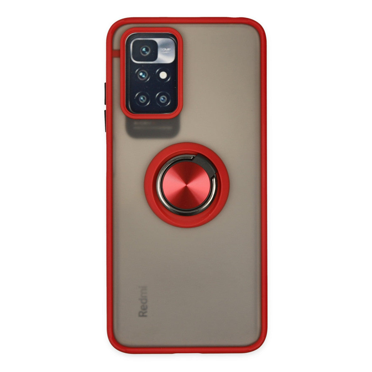 Newface Xiaomi Redmi 10 2022 Kılıf Montreal Yüzüklü Silikon Kapak