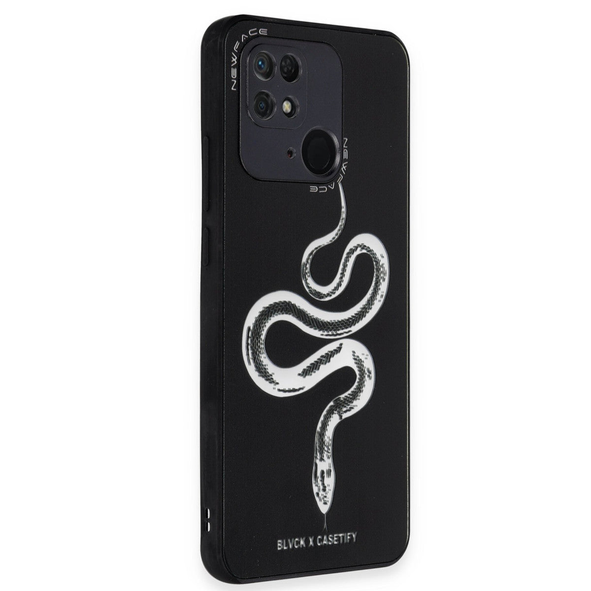 Newface Xiaomi Redmi 10C Kılıf Mirror Desenli Kapak - Mirror