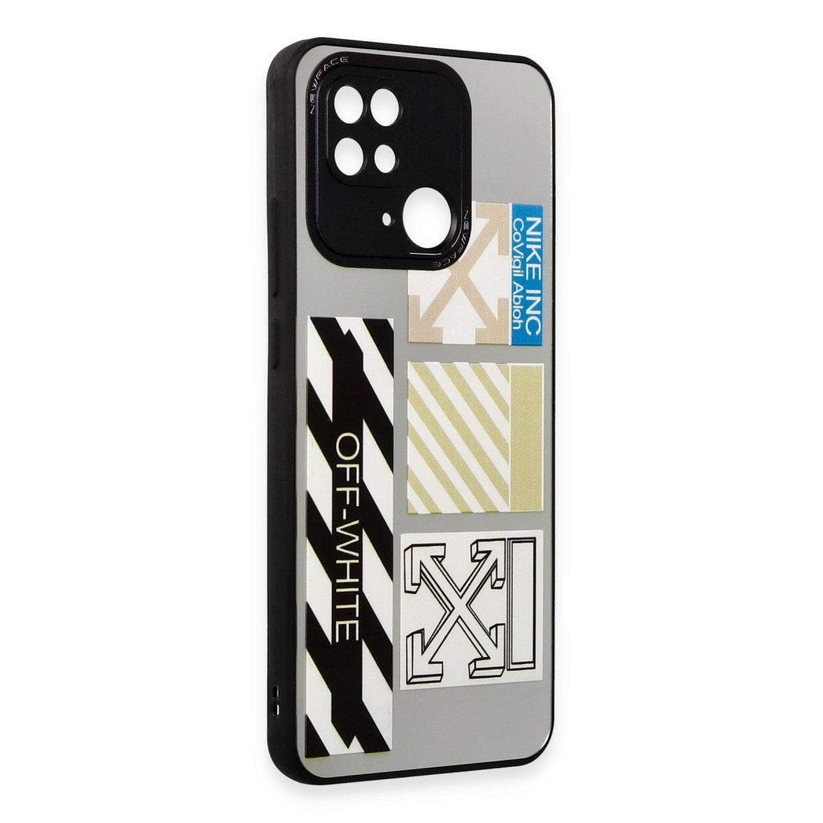 Newface Xiaomi Redmi 10C Kılıf Mirror Desenli Kapak - Mirror