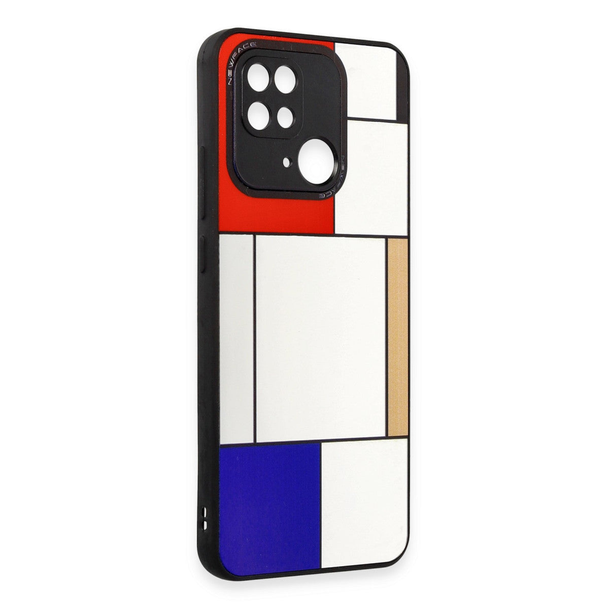 Newface Xiaomi Redmi 10C Kılıf Mirror Desenli Kapak - Mirror
