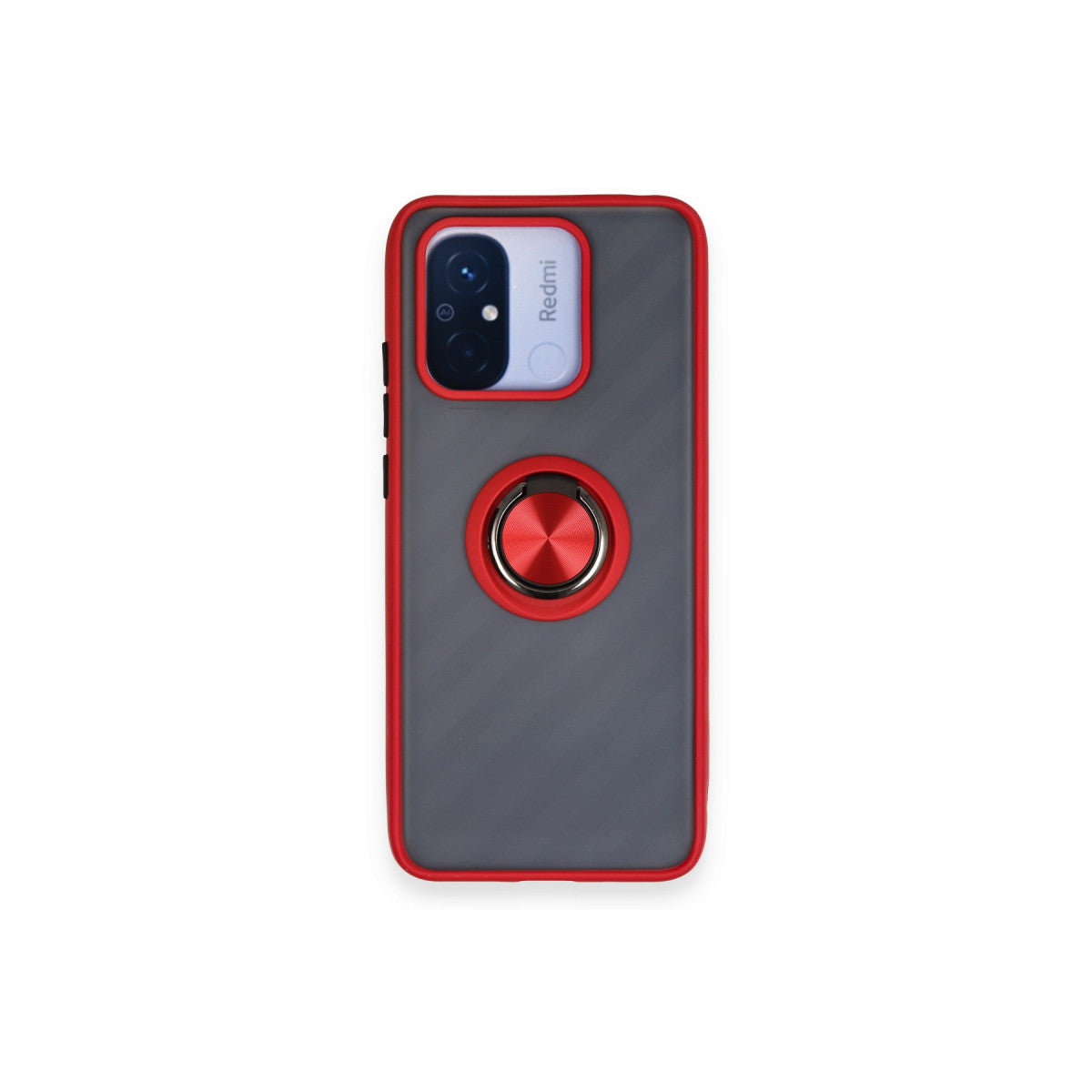Newface Xiaomi Redmi 12C Kılıf Montreal Yüzüklü Silikon Kapak
