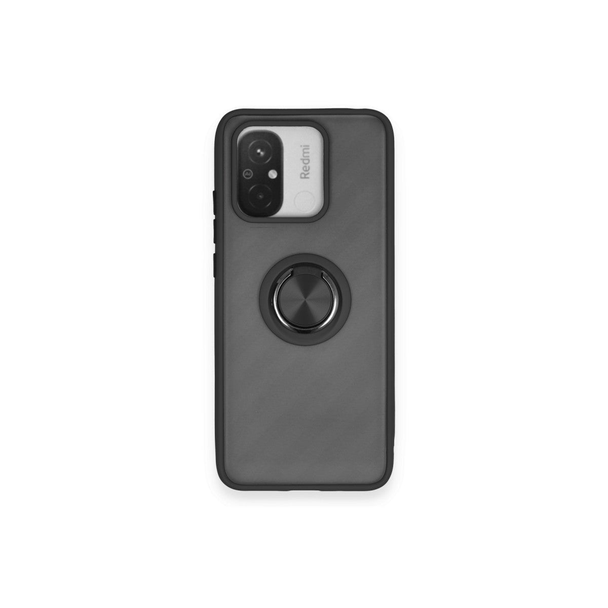 Newface Xiaomi Redmi 12C Kılıf Montreal Yüzüklü Silikon Kapak