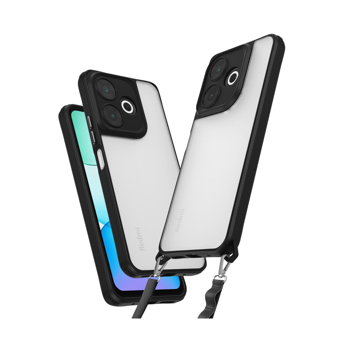 Newface Xiaomi Redmi 13 4G Kılıf Penta Silikon Kılıf