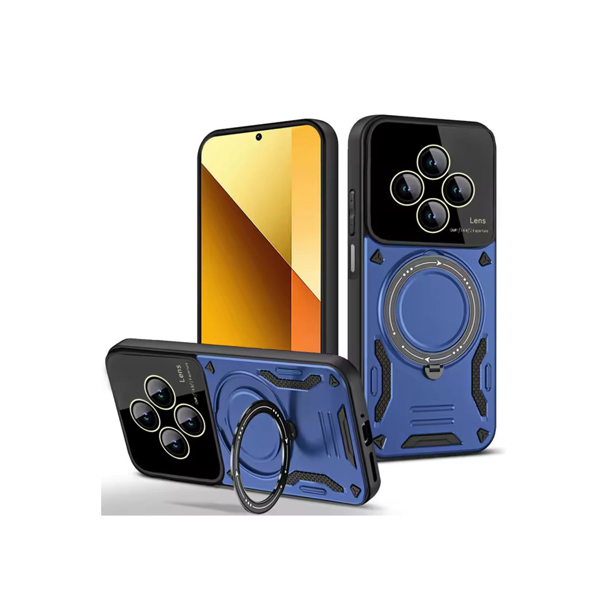 Newface Xiaomi Redmi 14C Kılıf Joy Lens Standlı Kapak