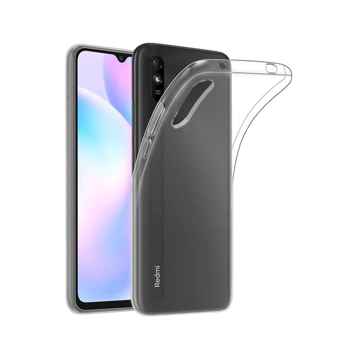 Newface Xiaomi Redmi 9A Kılıf Lüx Şeffaf Silikon