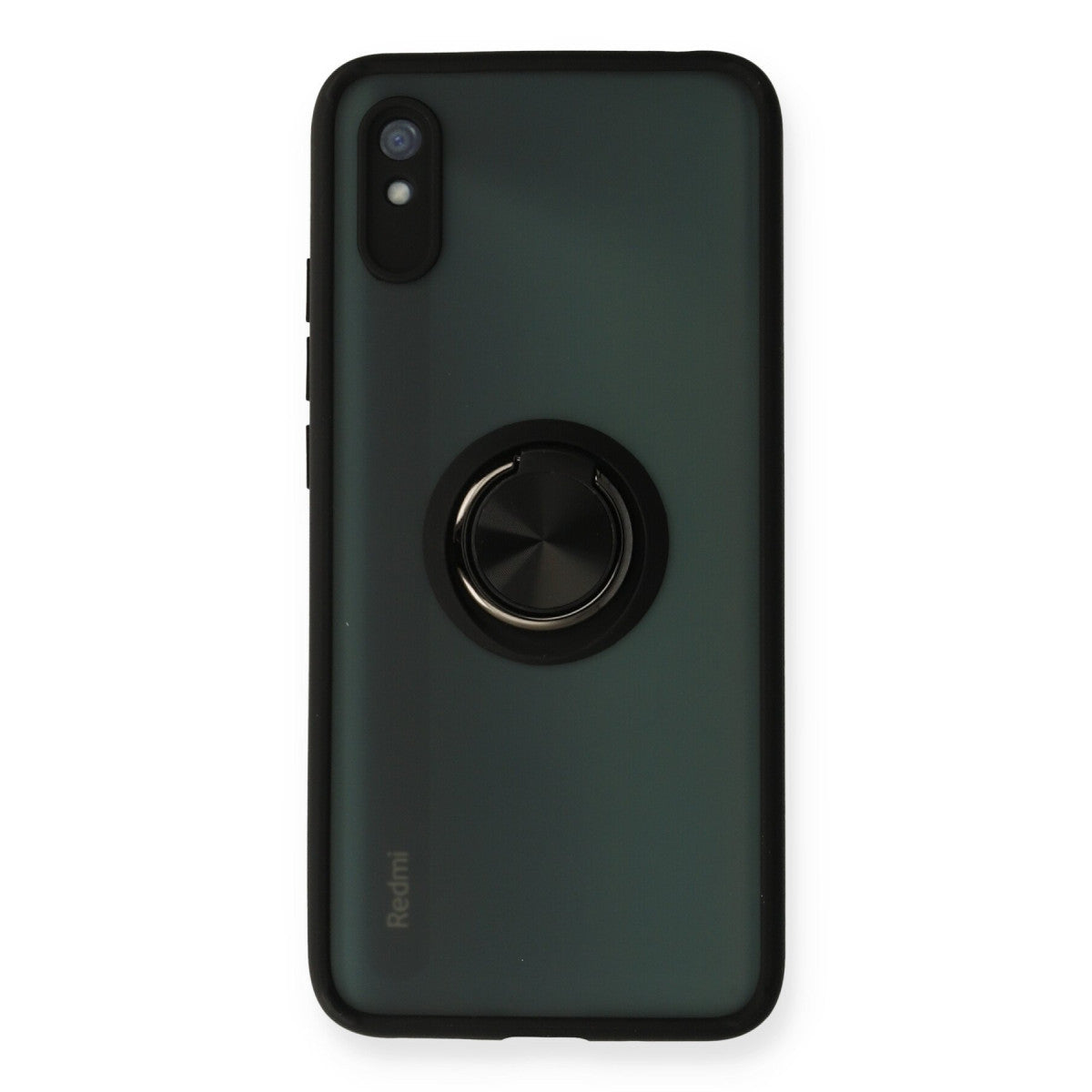 Newface Xiaomi Redmi 9A Kılıf Montreal Yüzüklü Silikon Kapak