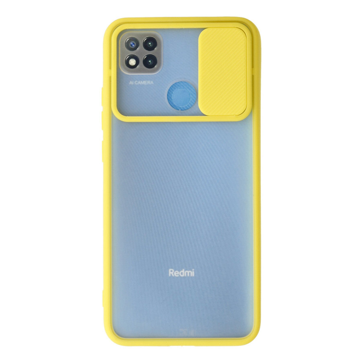 Newface Xiaomi Redmi 9C Kılıf Palm Buzlu Kamera Sürgülü Silikon