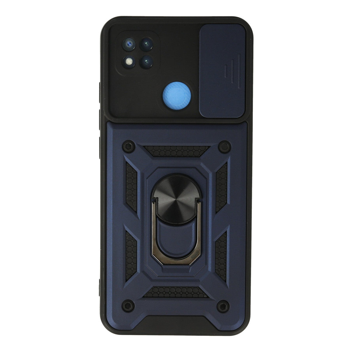 Newface Xiaomi Redmi 9C Kılıf Pars Lens Yüzüklü Silikon
