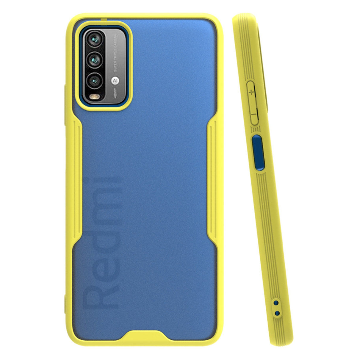 Newface Xiaomi Redmi 9T Kılıf Platin Silikon