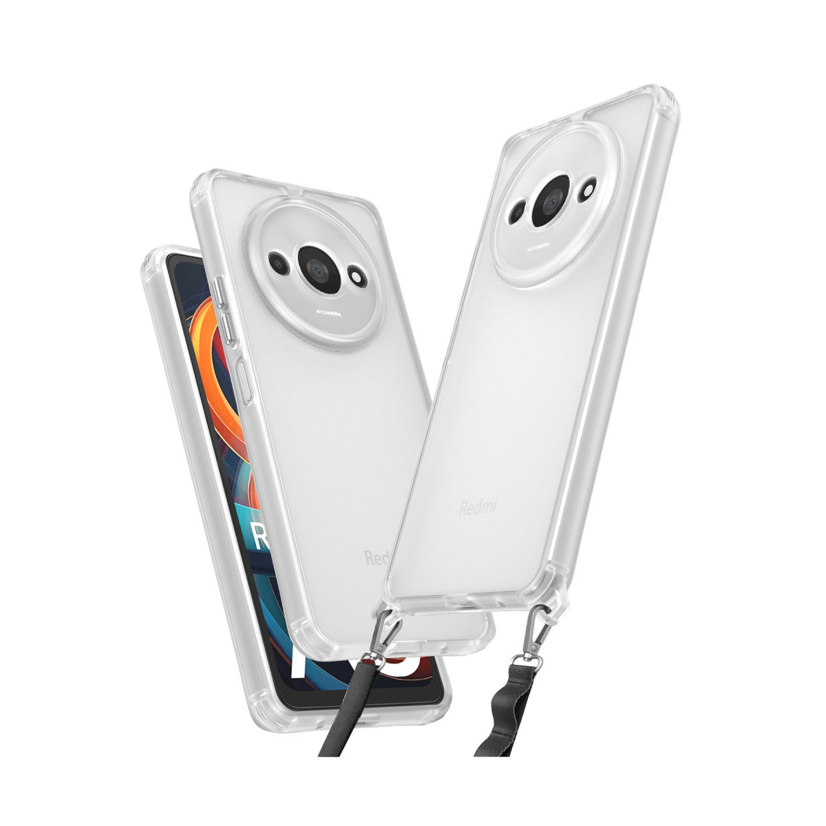 Newface Xiaomi Redmi A3 4G Kılıf Penta Silikon Kılıf