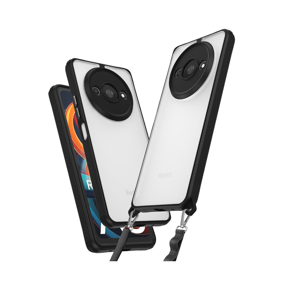 Newface Xiaomi Redmi A3 4G Kılıf Penta Silikon Kılıf