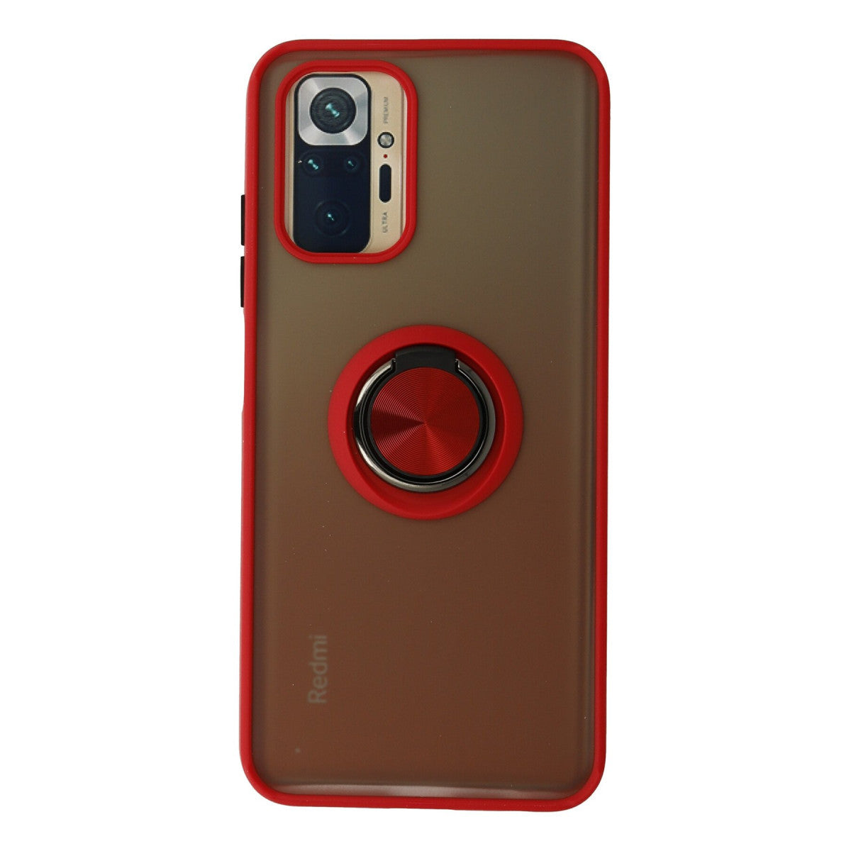 Newface Xiaomi Redmi Note 10 Kılıf Montreal Yüzüklü Silikon Kapak