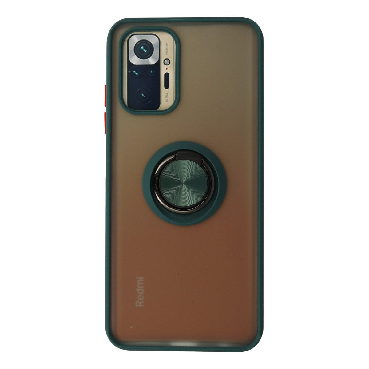 Newface Xiaomi Redmi Note 10 Kılıf Montreal Yüzüklü Silikon Kapak