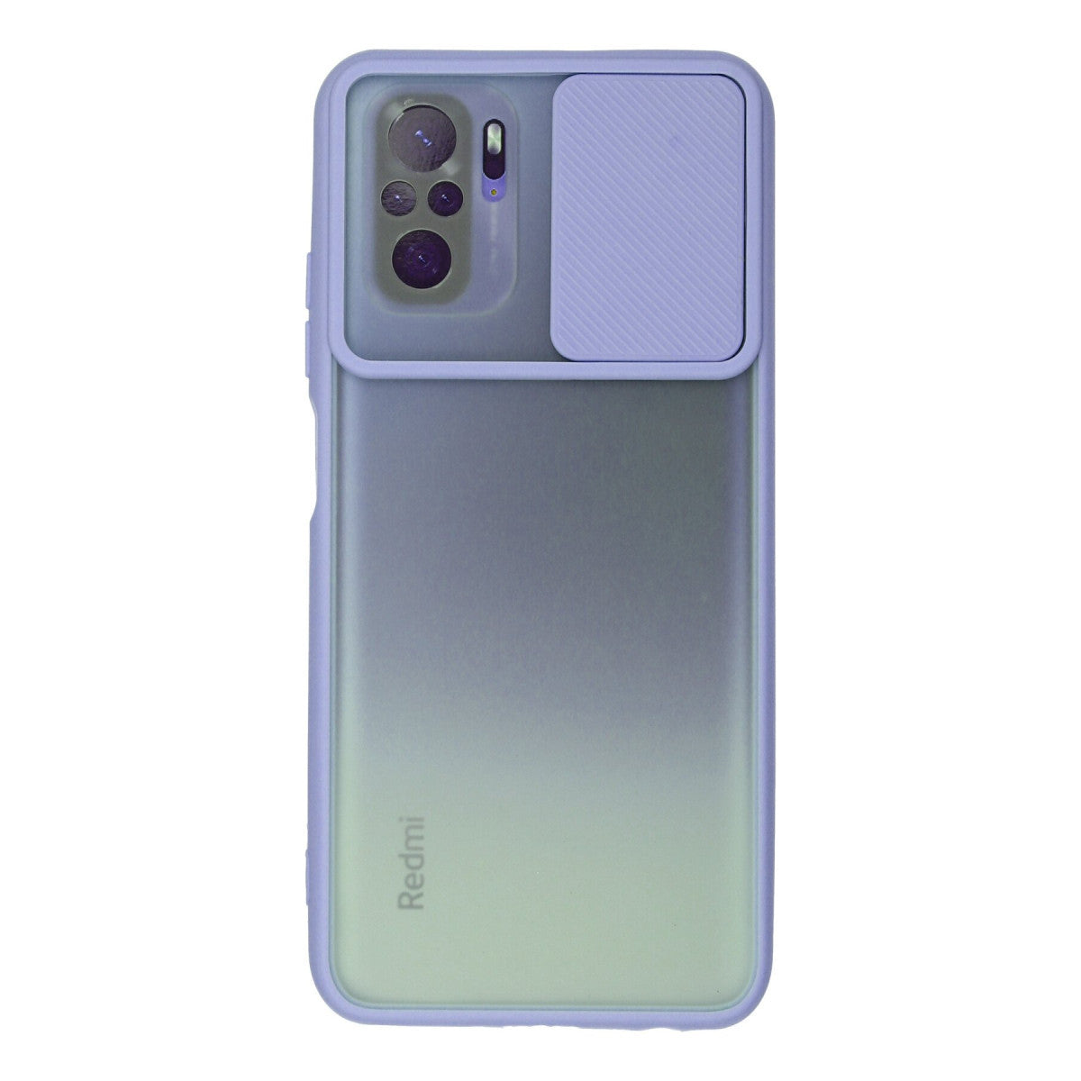 Newface Xiaomi Redmi Note 10 Kılıf Palm Buzlu Kamera Sürgülü Silikon